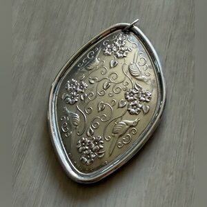 Vintage 1974 Towle Christmas Ornament Pendant Four Calling Birds Sterling Silver